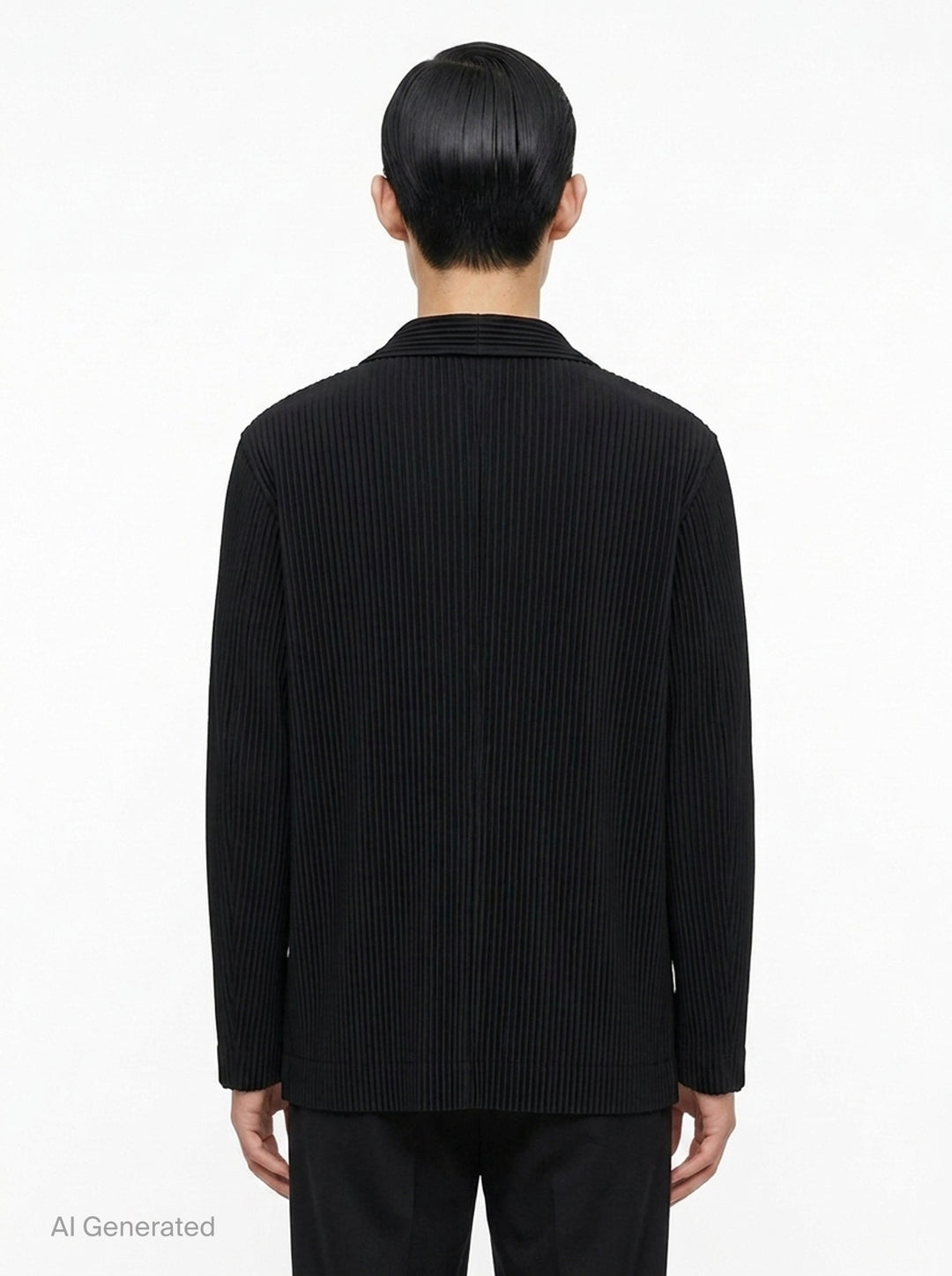 Basics Pleated Jacket | Homme Plissé Issey Miyake | Club21 - back