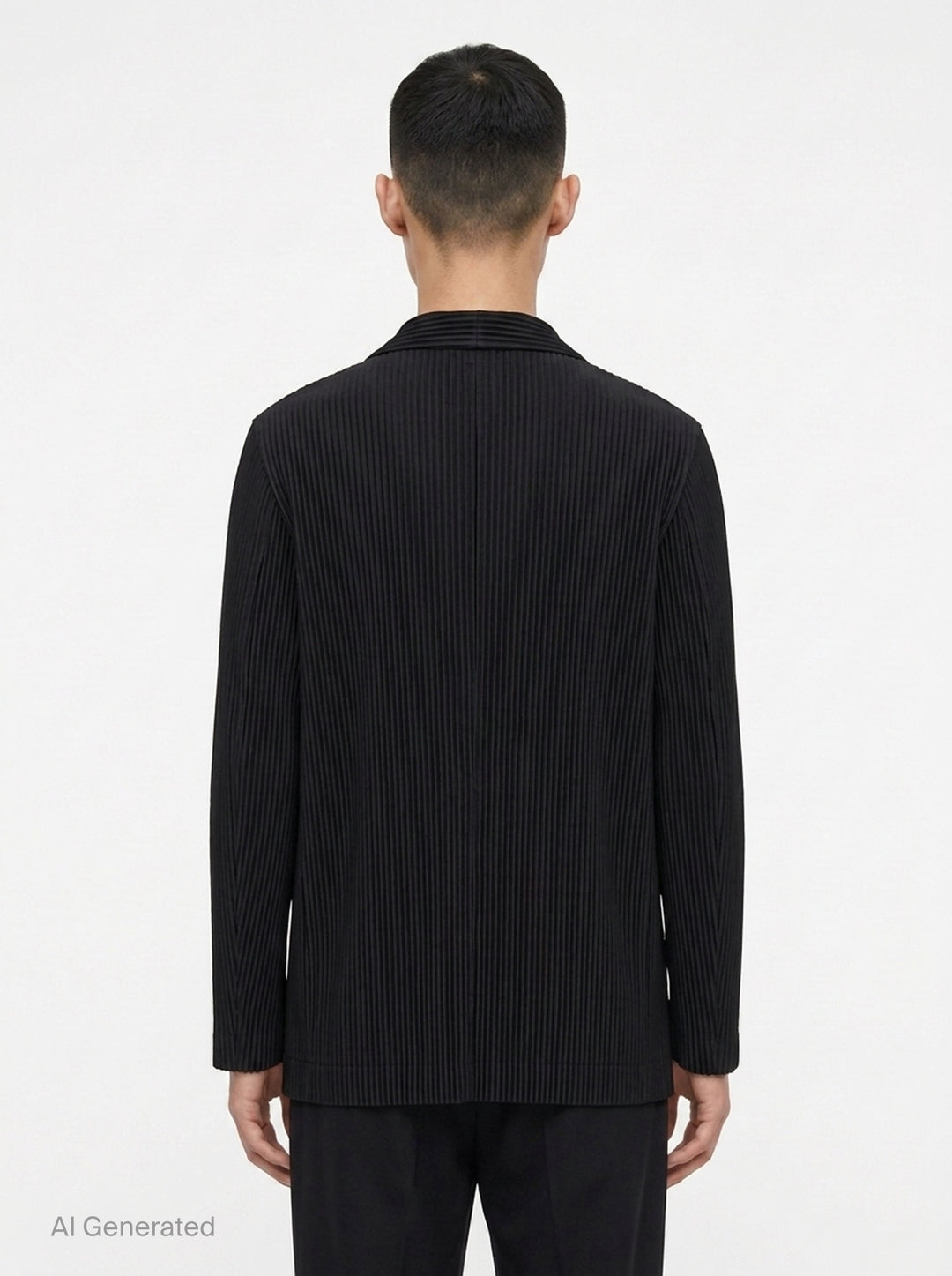 Basics Pleated Jacket | Homme Plissé Issey Miyake | Club21 - back