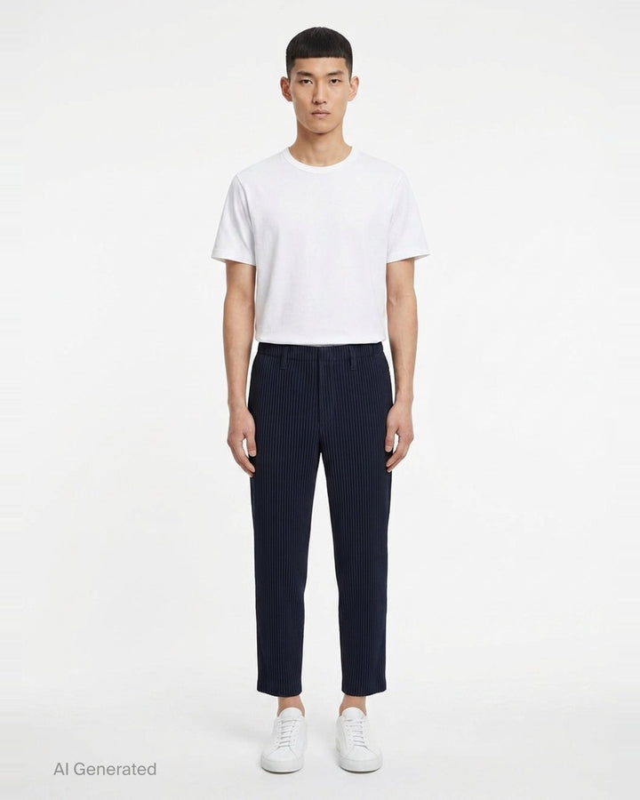 Basics Pleated Pants | Homme Plissé Issey Miyake | Club21 - front
