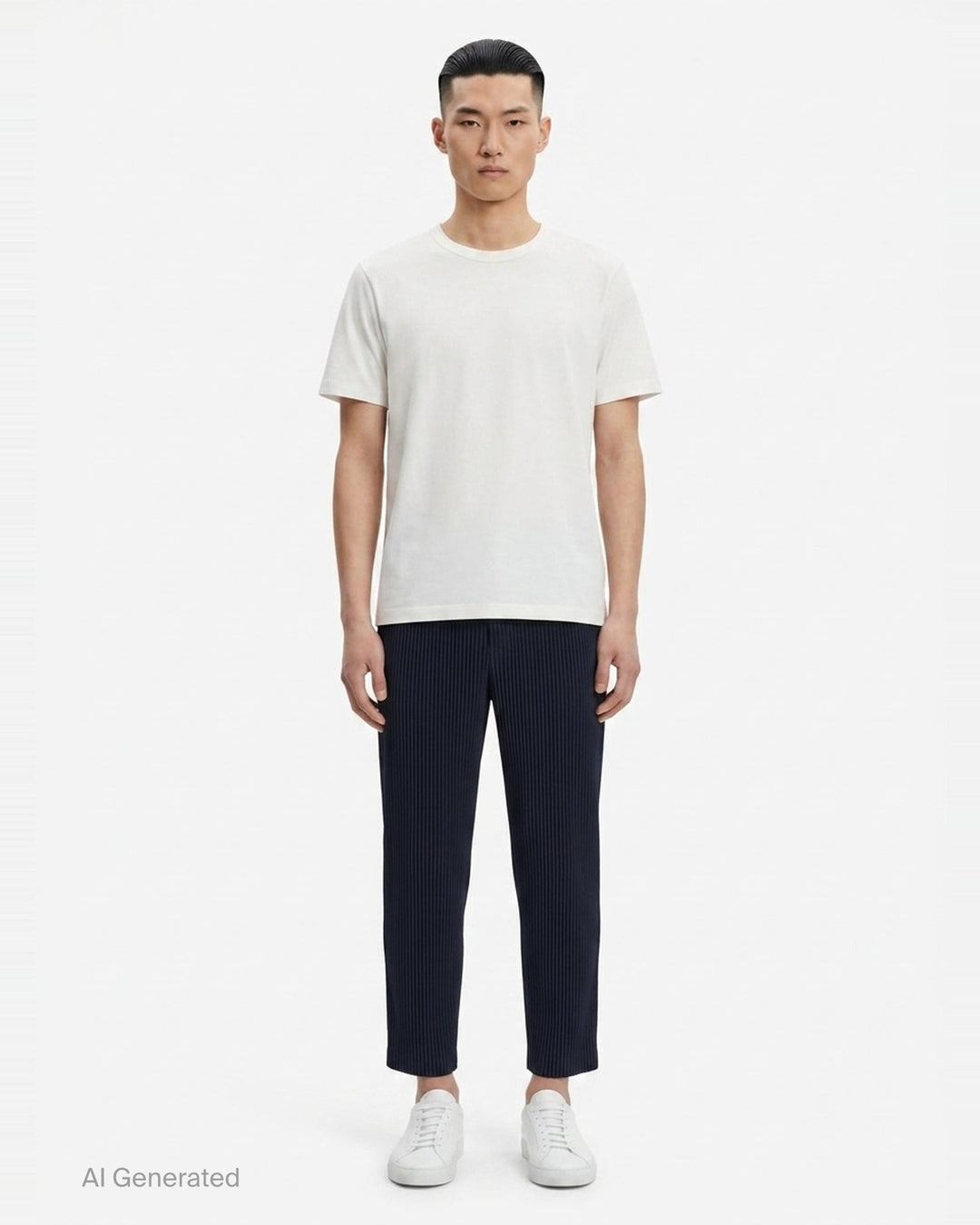 Basics Pleated Pants | Homme Plissé Issey Miyake | Club21 - front