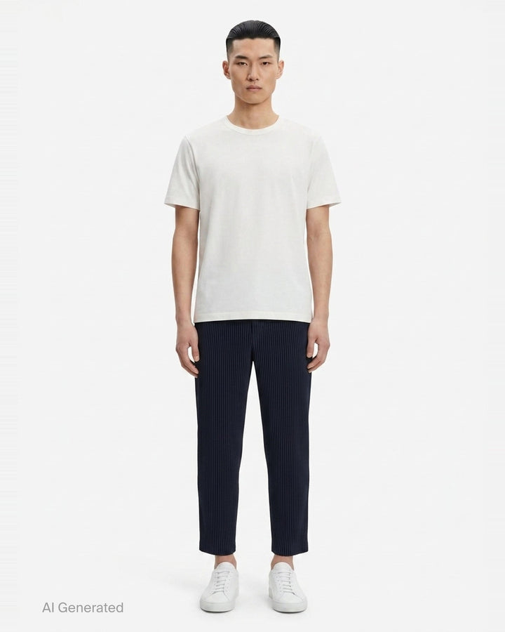 Basics Pleated Pants | Homme Plissé Issey Miyake | Club21 - front
