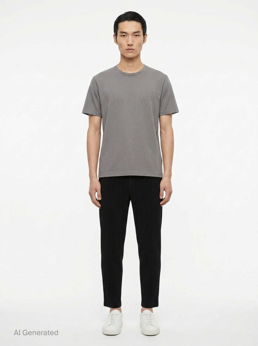 Basics Pleated Pants | Homme Plissé Issey Miyake | Club21 - front