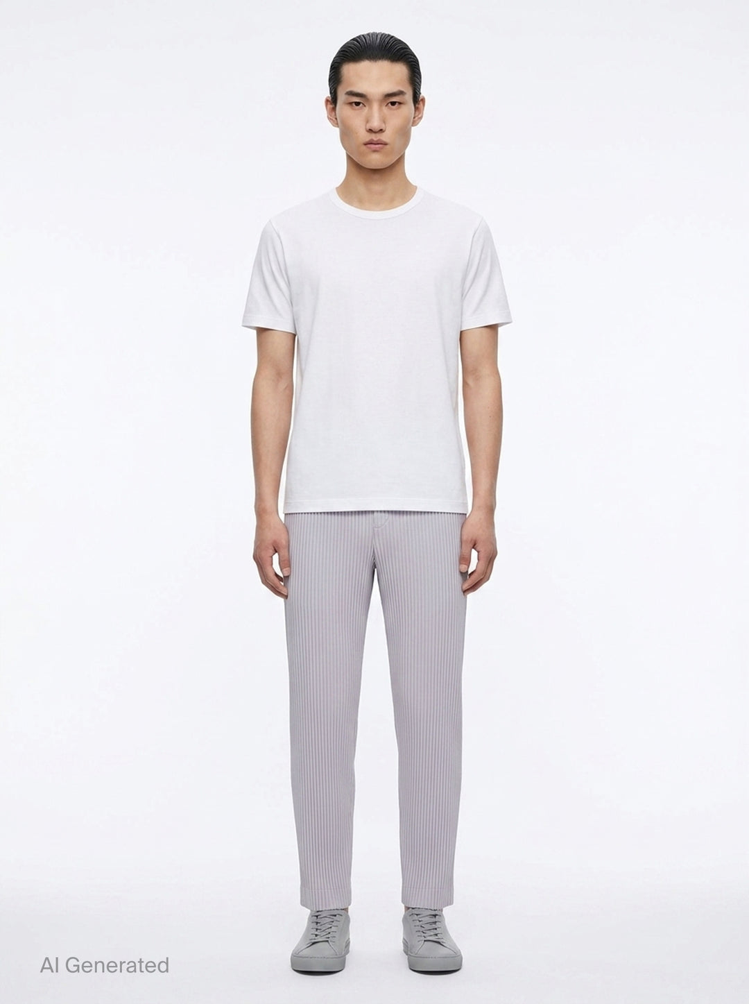 Basics Pleated Pants | Homme Plissé Issey Miyake | Club21 - front