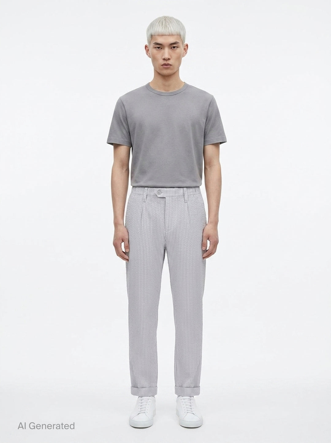 Basics Pleated Pants | Homme Plissé Issey Miyake | Club21 - front