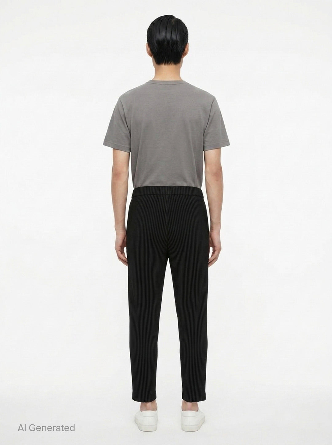 Basics Pleated Pants | Homme Plissé Issey Miyake | Club21 - back