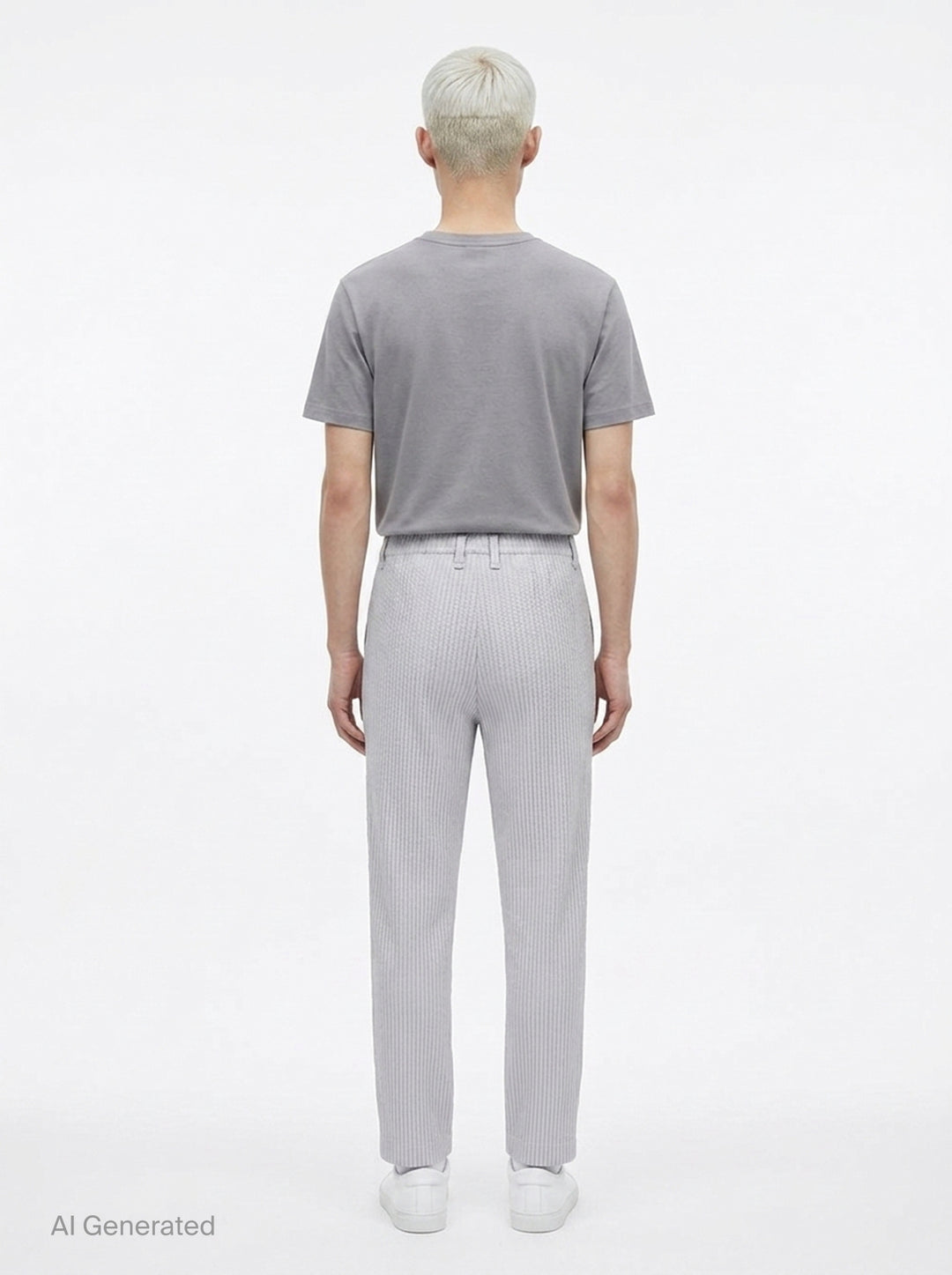 Basics Pleated Pants | Homme Plissé Issey Miyake | Club21 - back