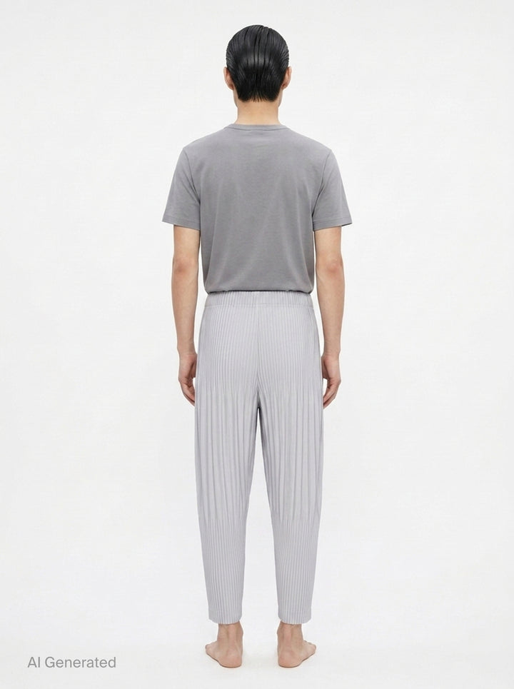 Basics Pleated Pants | Homme Plissé Issey Miyake | Club21 - back