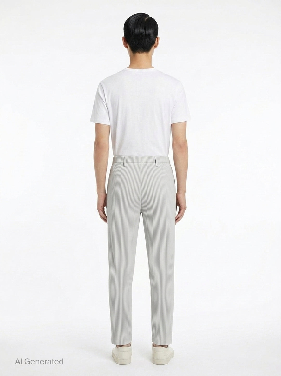 Basics Pleated Pants | Homme Plissé Issey Miyake | Club21 - back