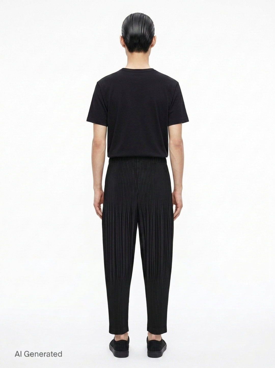 Basics Pleated Pants | Homme Plissé Issey Miyake | Club21 - back