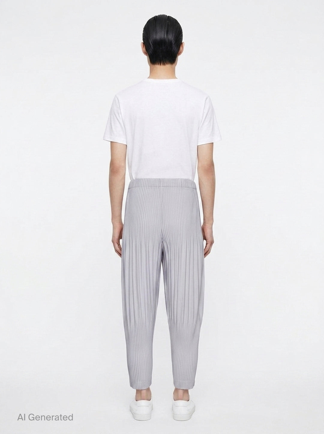 Basics Pleated Pants | Homme Plissé Issey Miyake | Club21 - back
