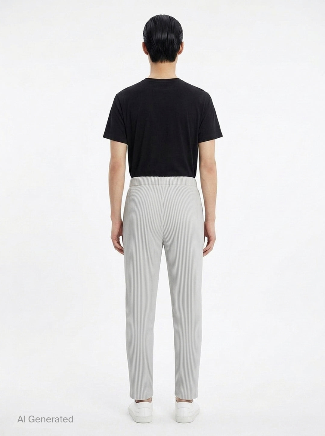 Basics Pleated Pants | Homme Plissé Issey Miyake | Club21 - back