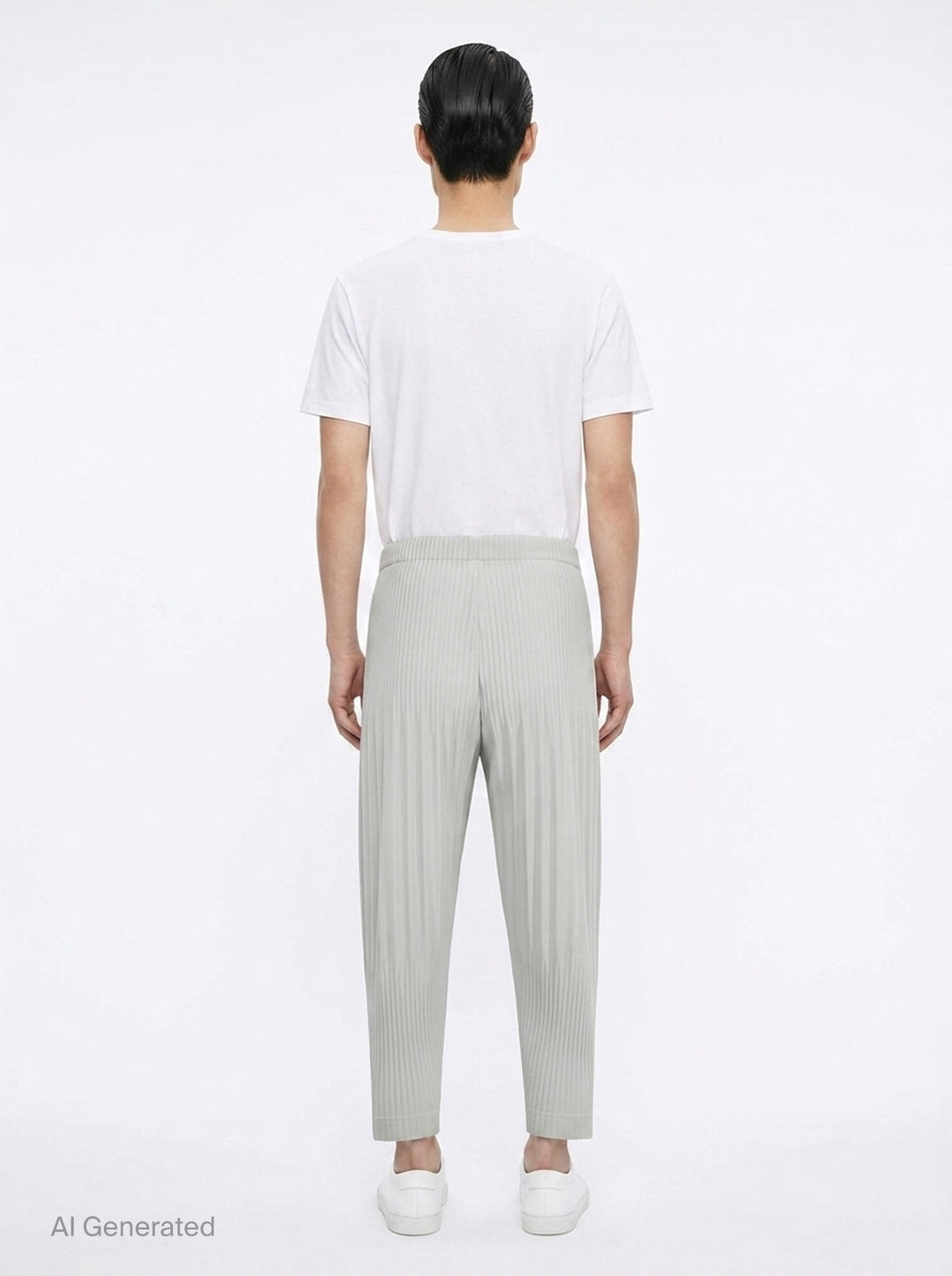 Basics Pleated Pants | Homme Plissé Issey Miyake | Club21 - back