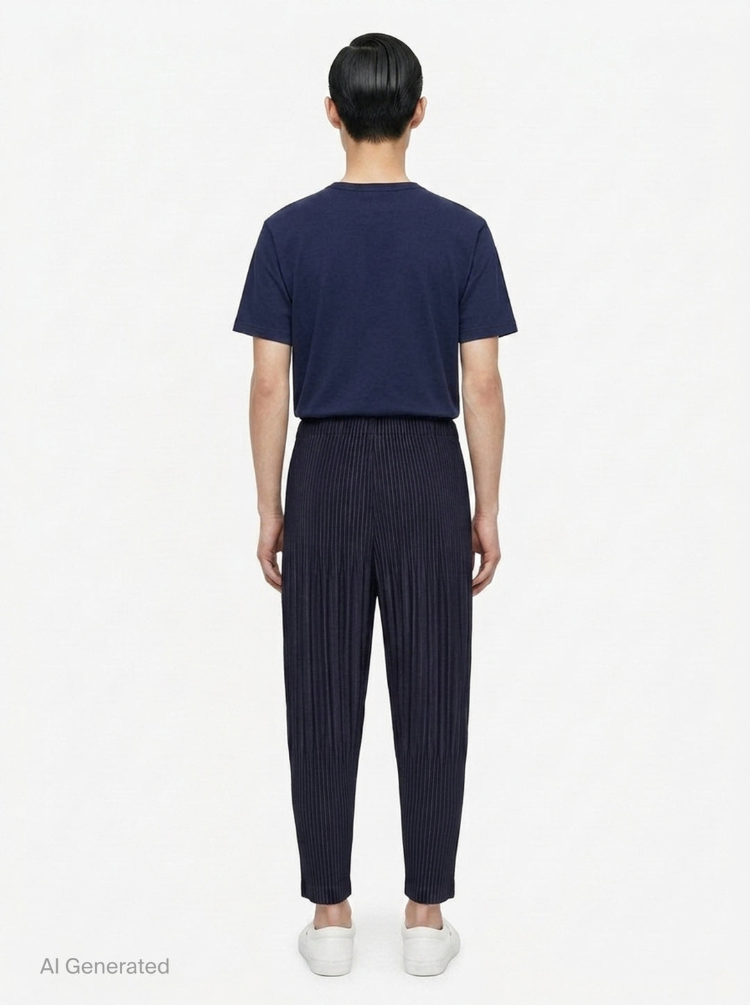 Basics Pleated Pants | Homme Plissé Issey Miyake | Club21 - back
