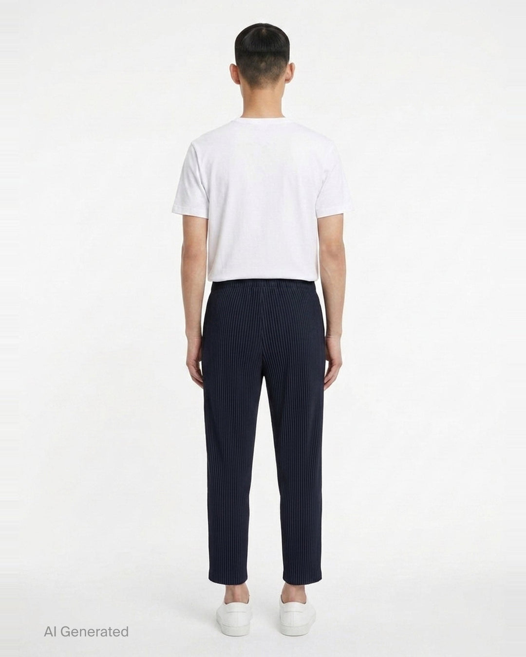 Basics Pleated Pants | Homme Plissé Issey Miyake | Club21 - back