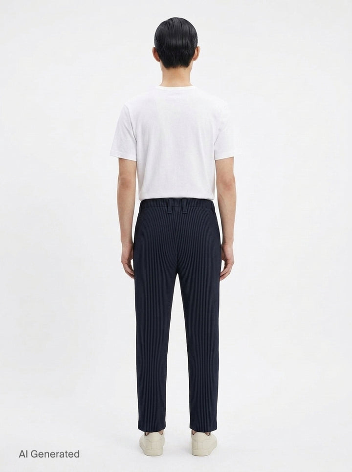 Basics Pleated Pants | Homme Plissé Issey Miyake | Club21 - back
