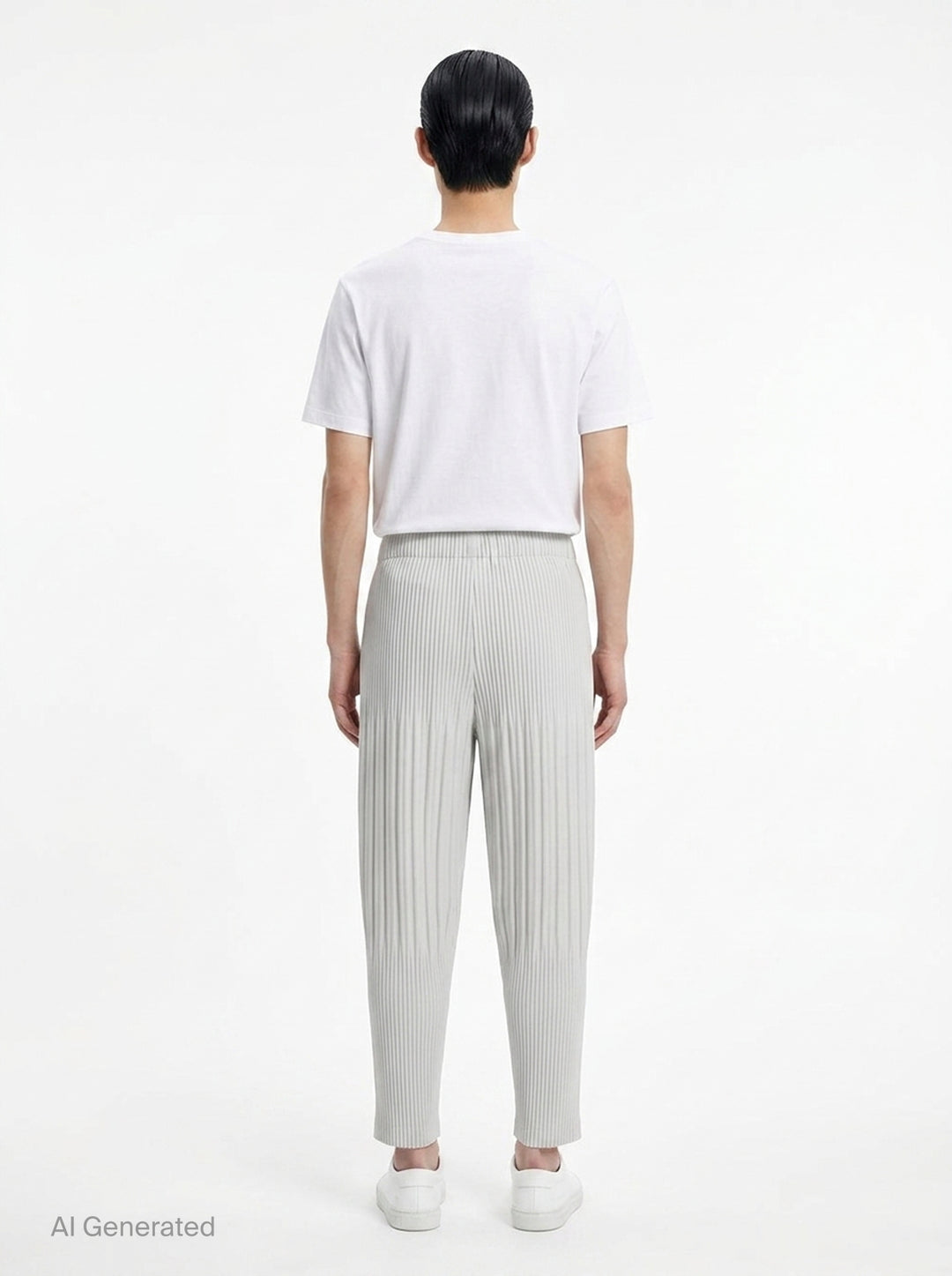 Basics Pleated Pants | Homme Plissé Issey Miyake | Club21 - back