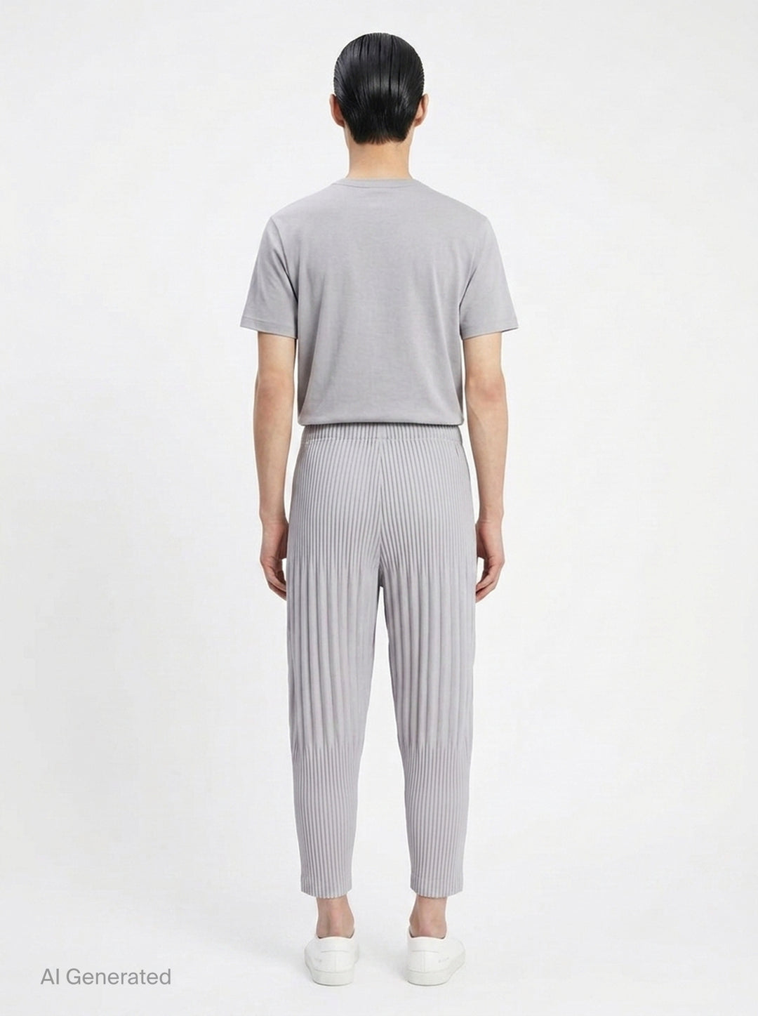 Basics Pleated Pants | Homme Plissé Issey Miyake | Club21 - back