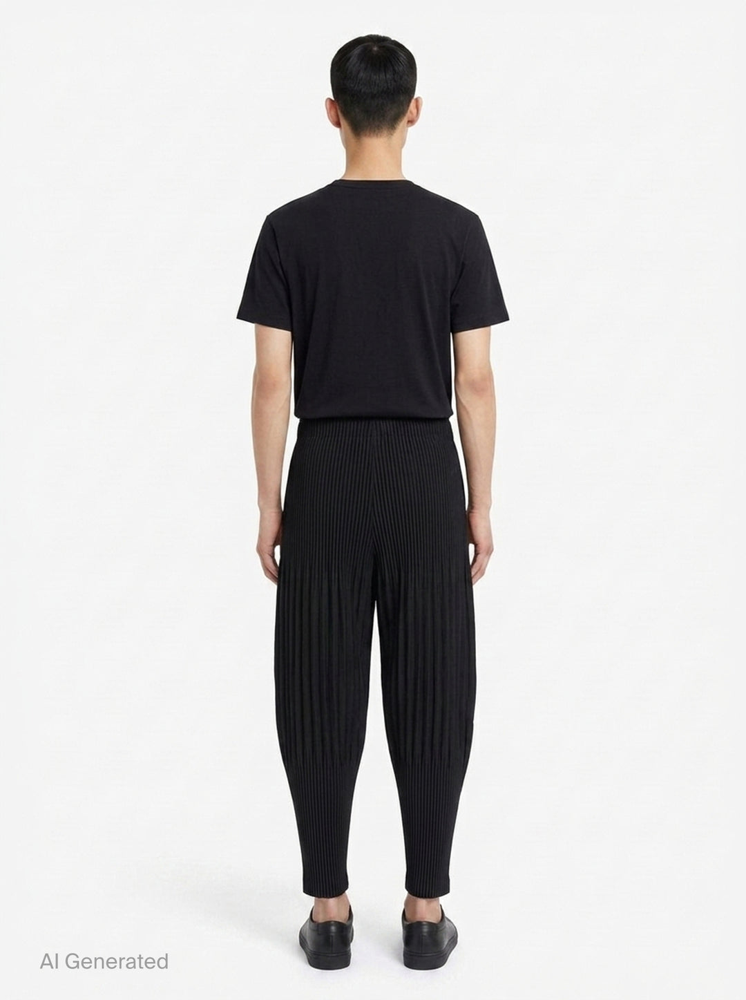 Basics Pleated Pants | Homme Plissé Issey Miyake | Club21 - back