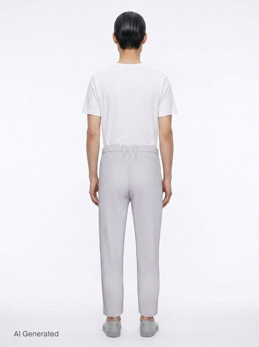 Basics Pleated Pants | Homme Plissé Issey Miyake | Club21 - back