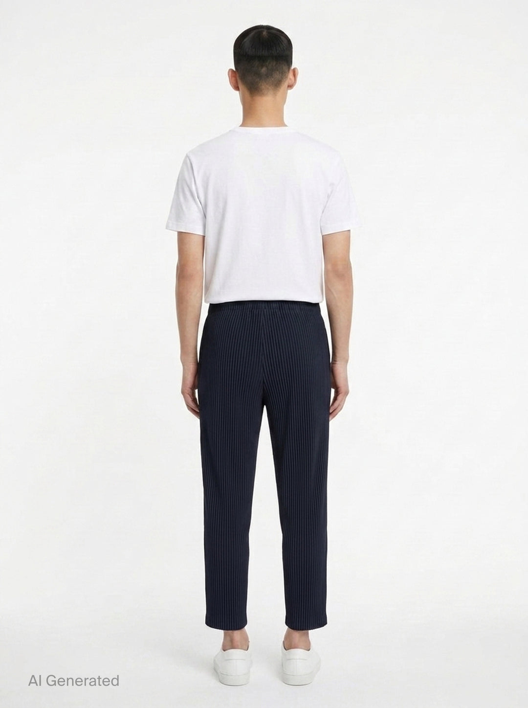 Basics Pleated Pants | Homme Plissé Issey Miyake | Club21 - back