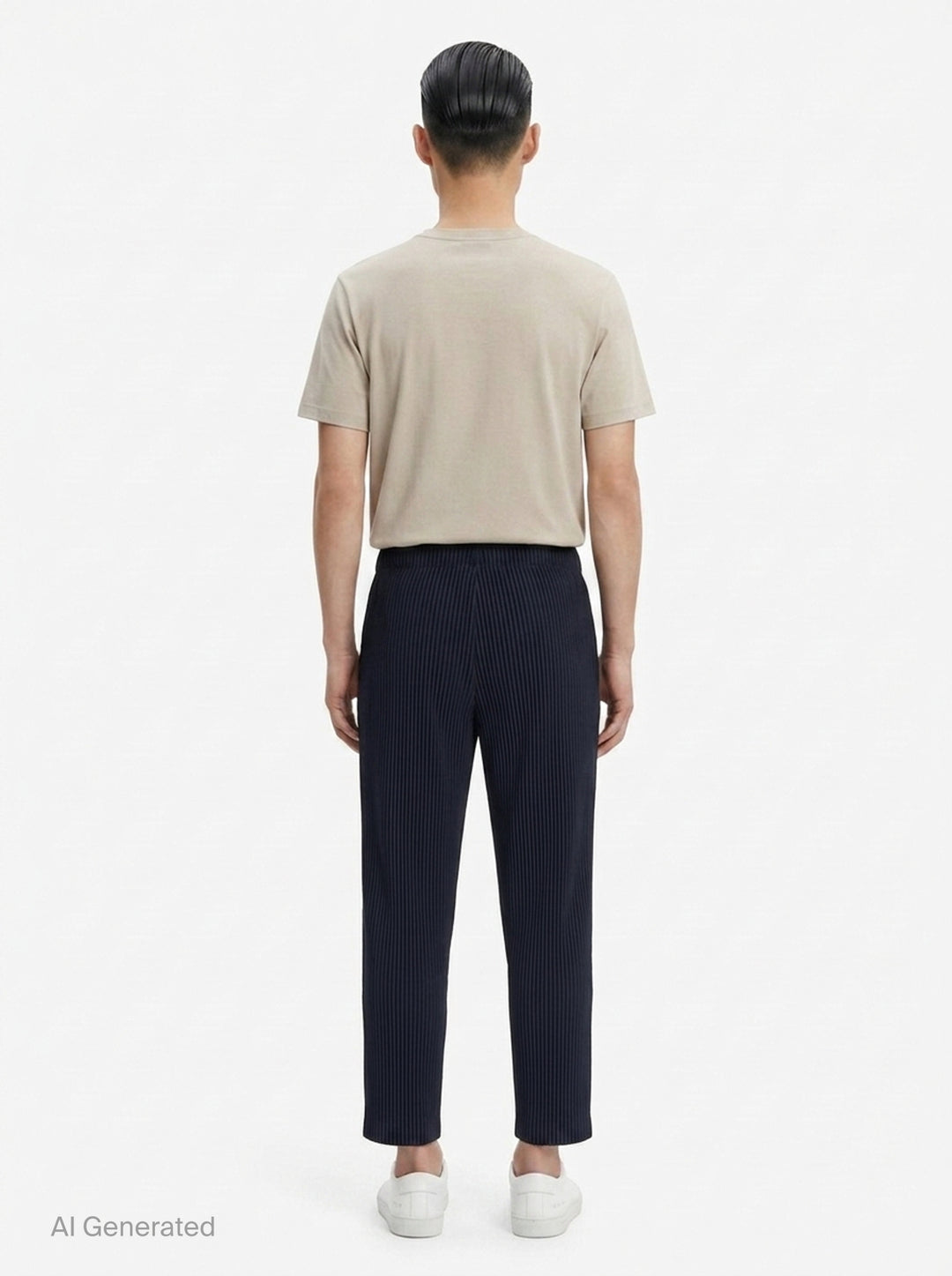 Basics Pleated Pants | Homme Plissé Issey Miyake | Club21 - back