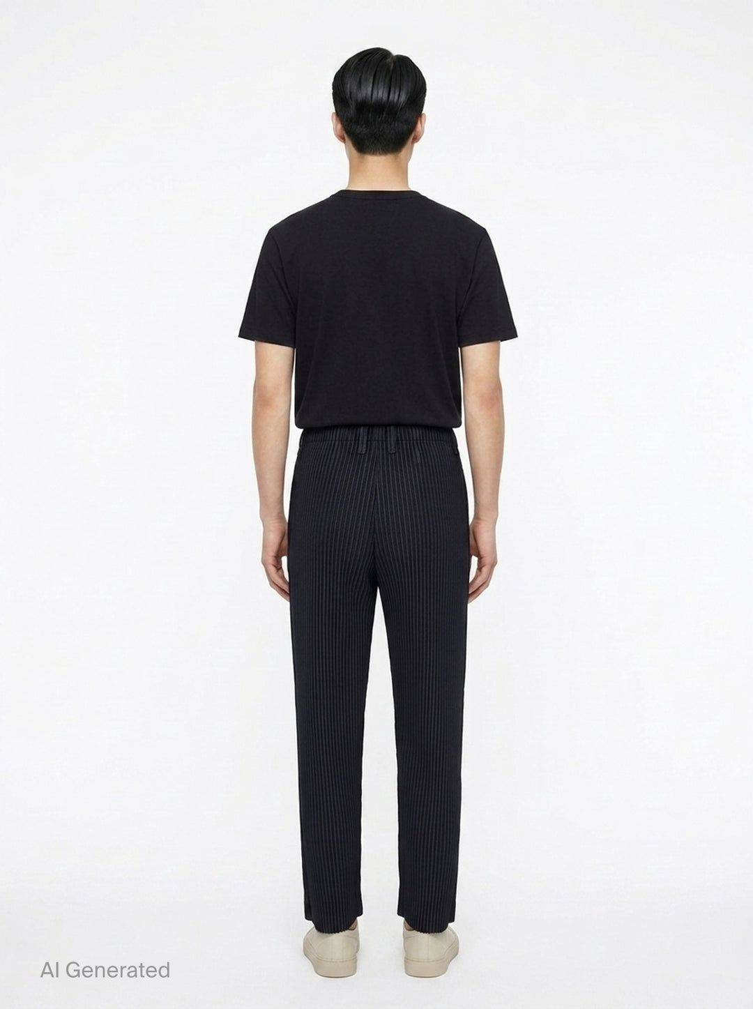 Basics Pleated Pants | Homme Plissé Issey Miyake | Club21 - back