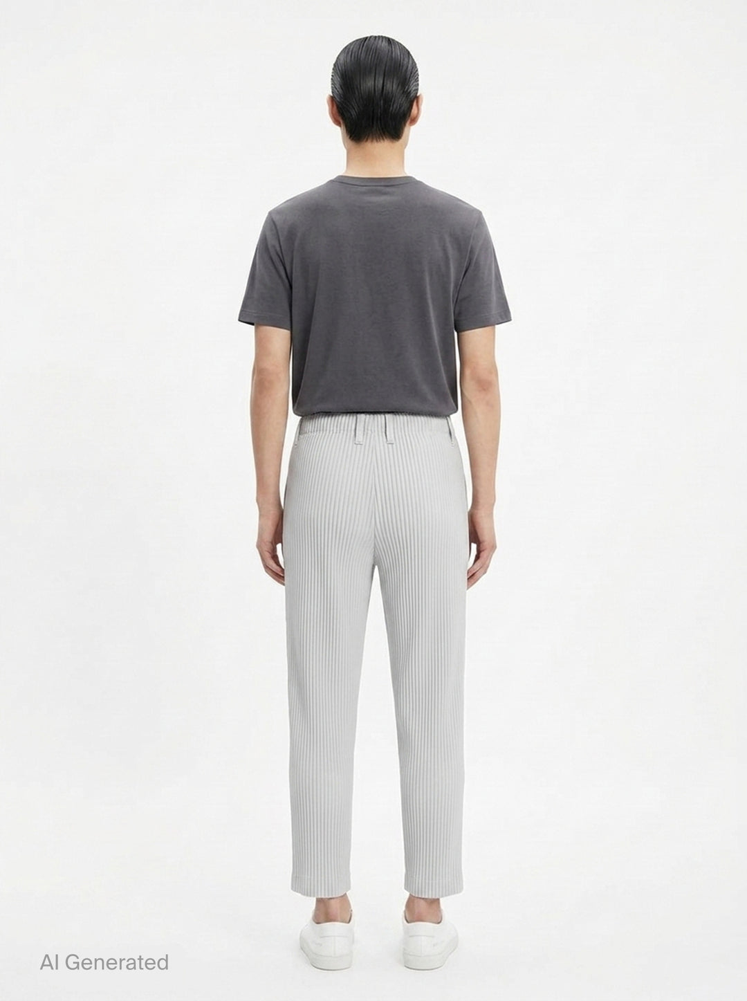 Basics Pleated Pants | Homme Plissé Issey Miyake | Club21 - back