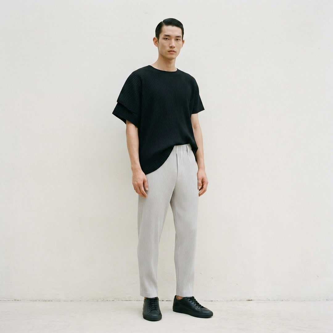 Basics Pleated Pants | Homme Plissé Issey Miyake | Club21 - lifestyle