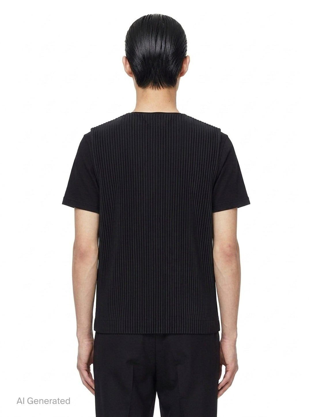 Basics Pleated Vest | Homme Plissé Issey Miyake | Club21 - back
