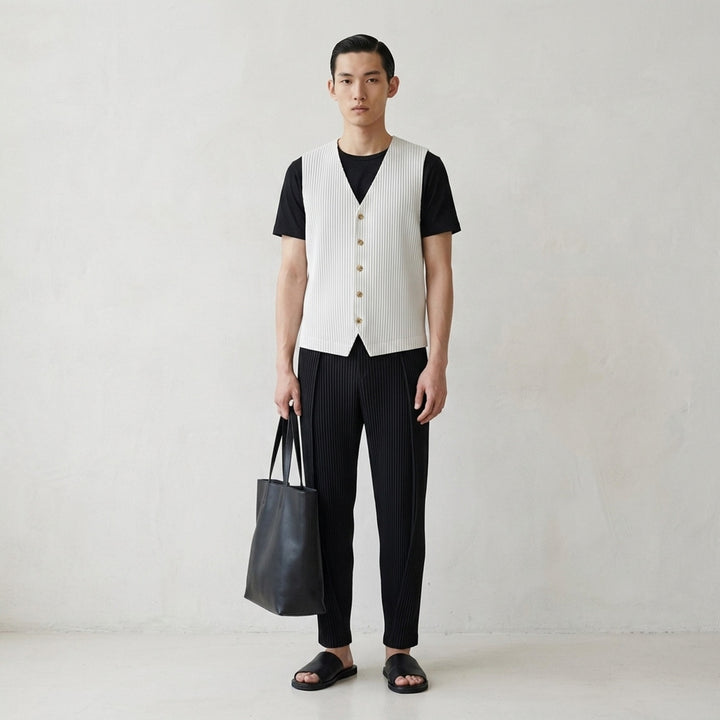 Basics Pleated Vest | Homme Plissé Issey Miyake | Club21 - lifestyle