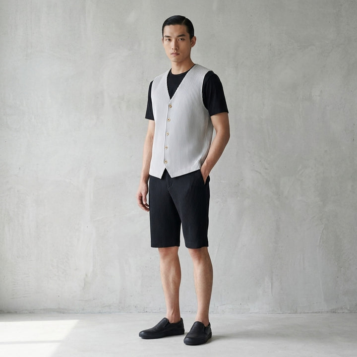 Basics Pleated Vest | Homme Plissé Issey Miyake | Club21 - lifestyle