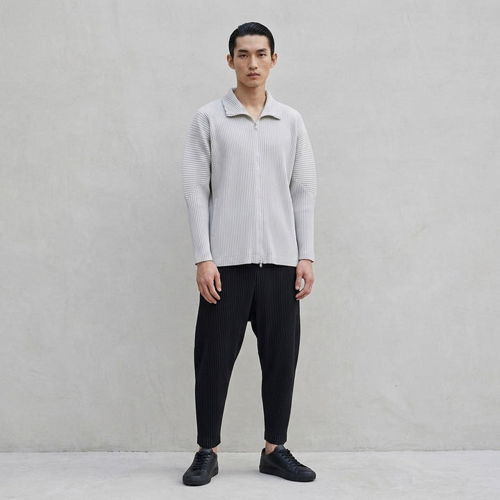 Basics Pleated Zip-Up Cardigan | Homme Plissé Issey Miyake | Club21 - lifestyle
