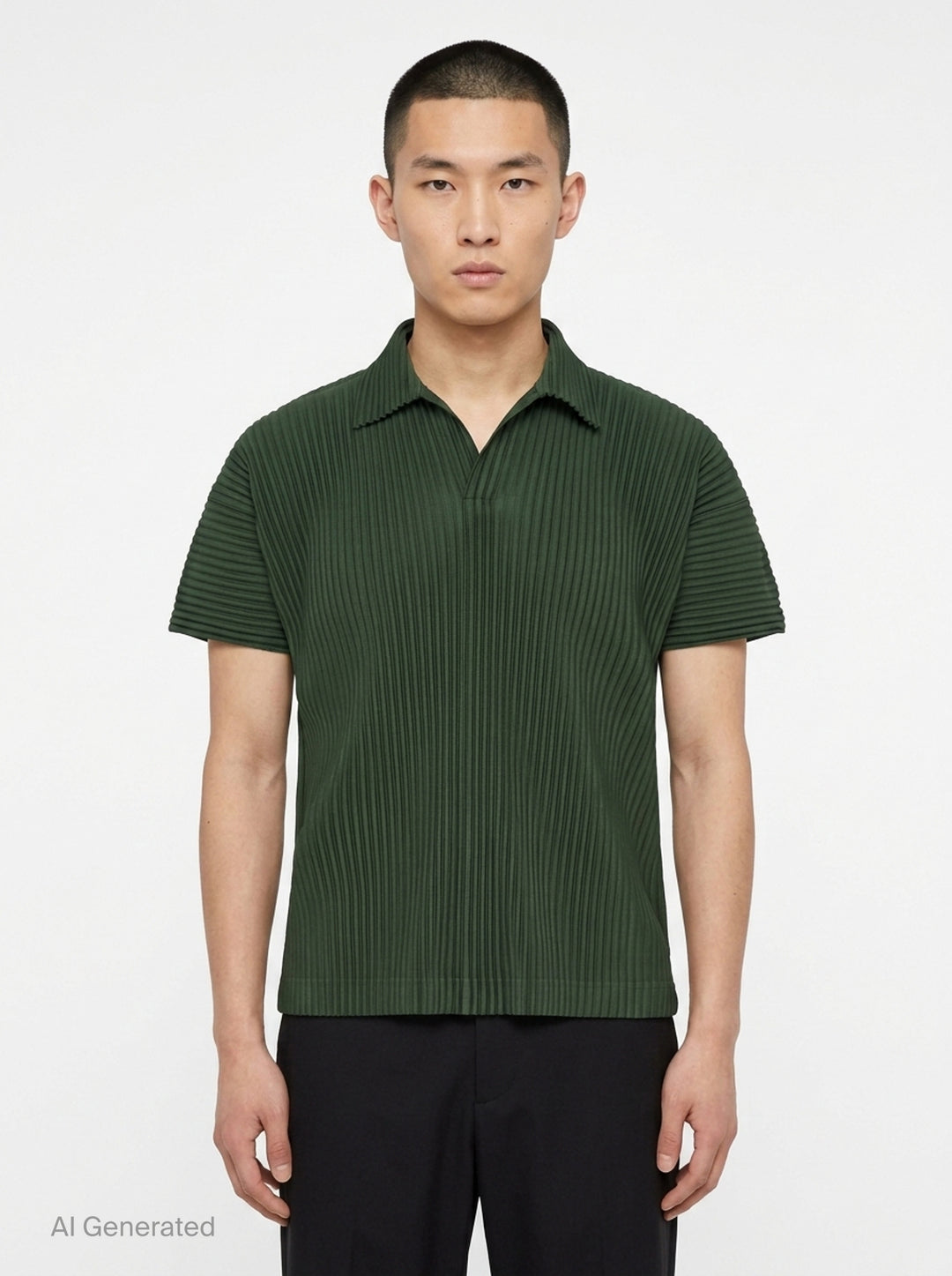 Color Pleats 2 Polo | HOMME PLISSE ISSEY MIYAKE | Club21 - front