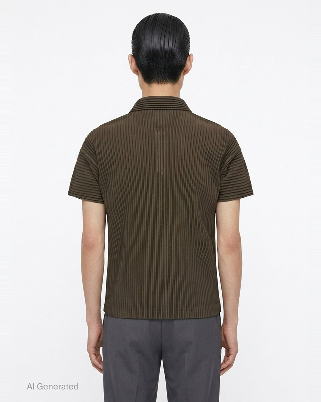 Color Pleats 2 Polo | HOMME PLISSE ISSEY MIYAKE | Club21 - back