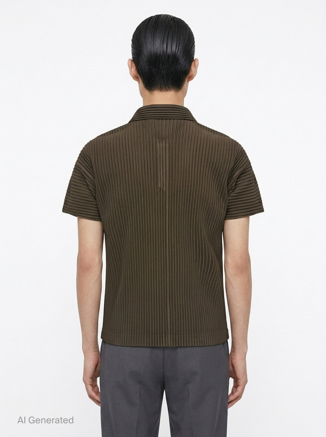 Color Pleats 2 Polo | HOMME PLISSE ISSEY MIYAKE | Club21 - back