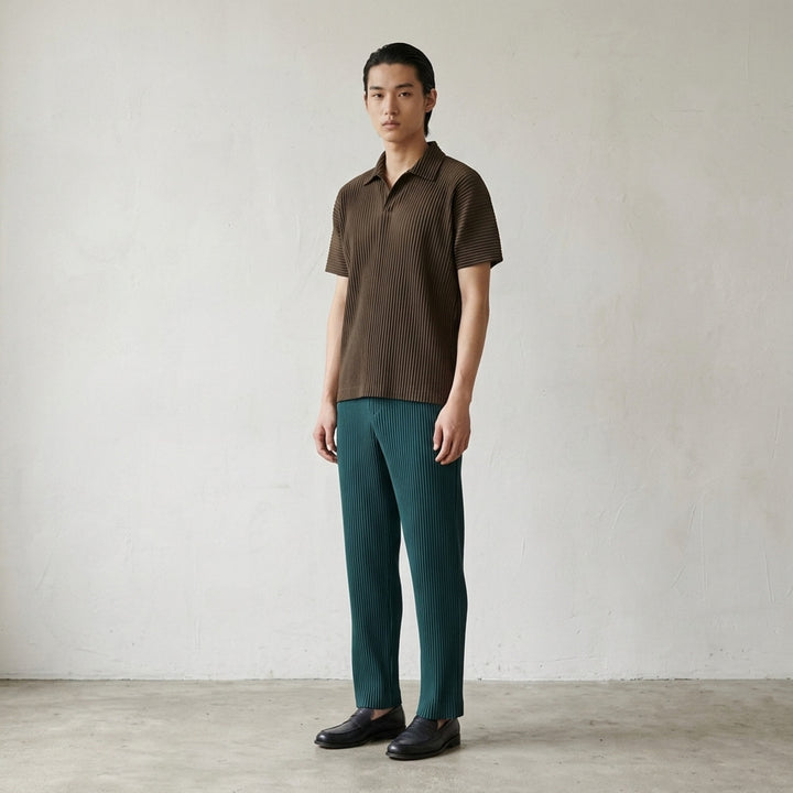 Color Pleats 2 Polo | HOMME PLISSE ISSEY MIYAKE | Club21 - lifestyle