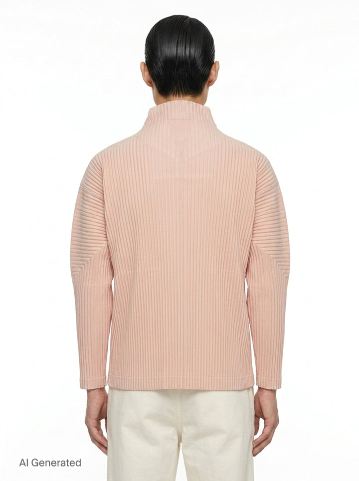 Color Pleats Pleated Cardigan | Homme Plissé Issey Miyake | Club21 - back