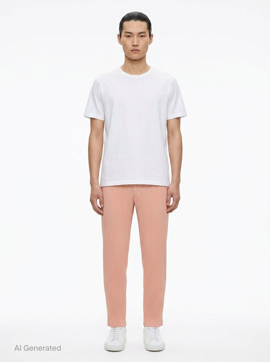 Color Pleats Pleated Pants | Homme Plissé Issey Miyake | Club21 - front