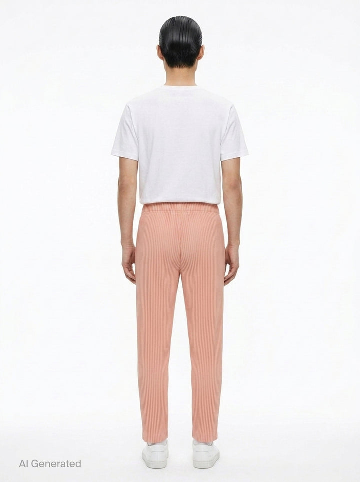 Color Pleats Pleated Pants | Homme Plissé Issey Miyake | Club21 - back