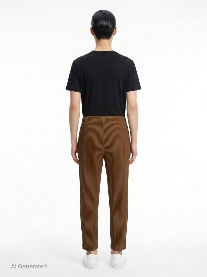 Color Pleats Pleated Pants | Homme Plissé Issey Miyake | Club21 - back