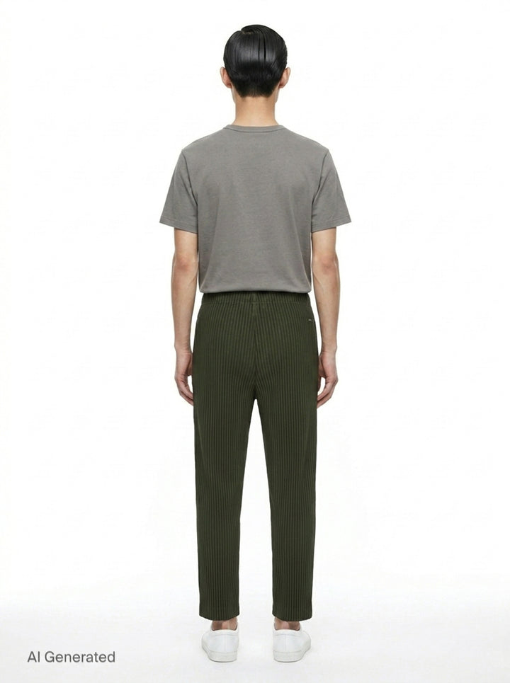 Color Pleats Pleated Pants | Homme Plissé Issey Miyake | Club21 - back