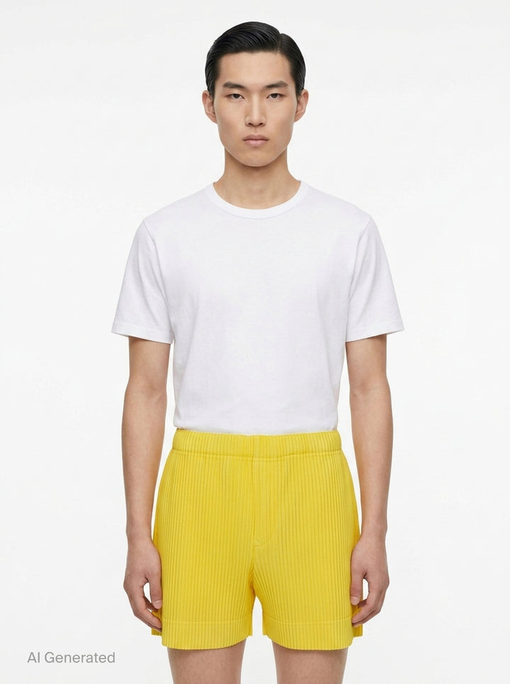 Colorful Pleats Bottoms | Homme Plissé Issey Miyake | Club21 - front