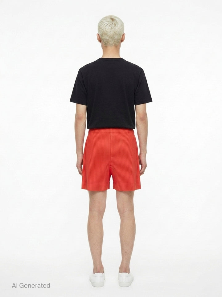 Colorful Pleats Bottoms | Homme Plissé Issey Miyake | Club21 - back