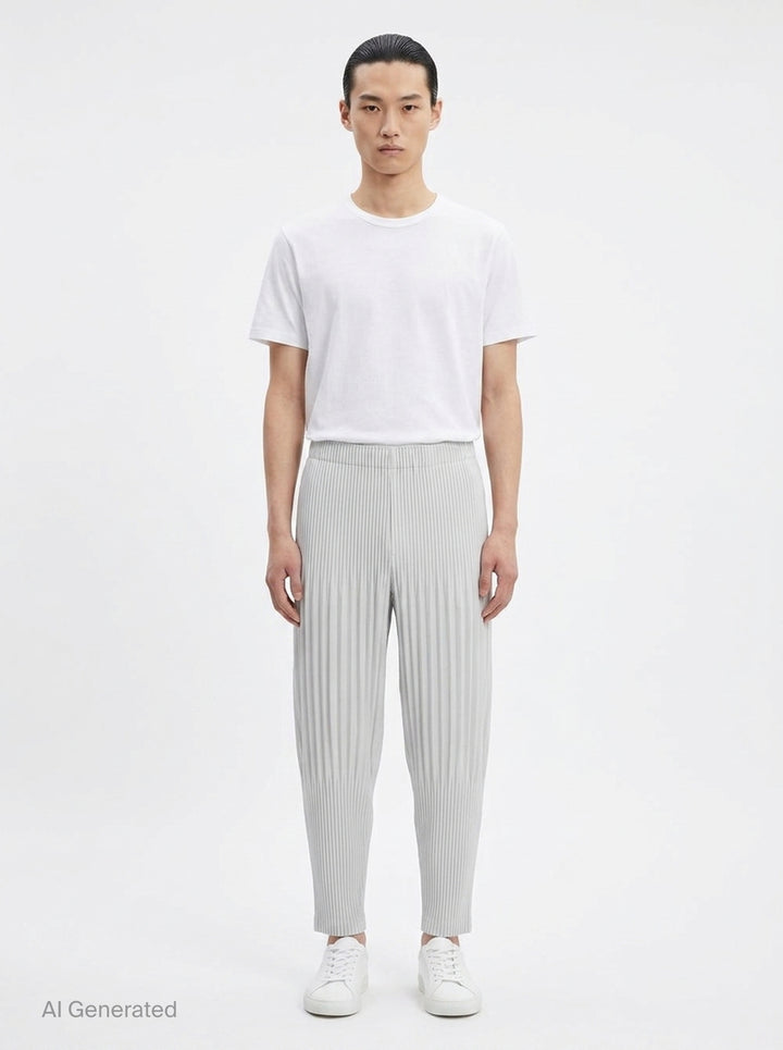 Fluffy Pleated Pants | Homme Plissé Issey Miyake | Club21 - front