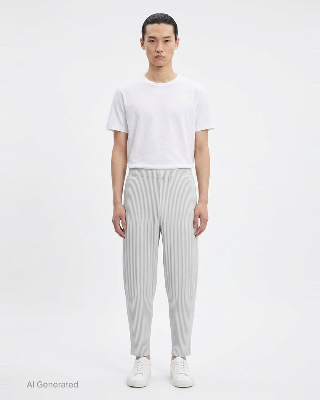 Fluffy Pleated Pants | Homme Plissé Issey Miyake | Club21 - front