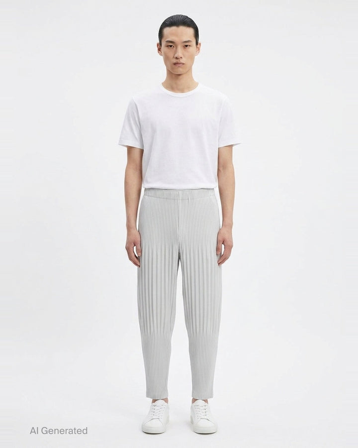 Fluffy Pleated Pants | Homme Plissé Issey Miyake | Club21 - front