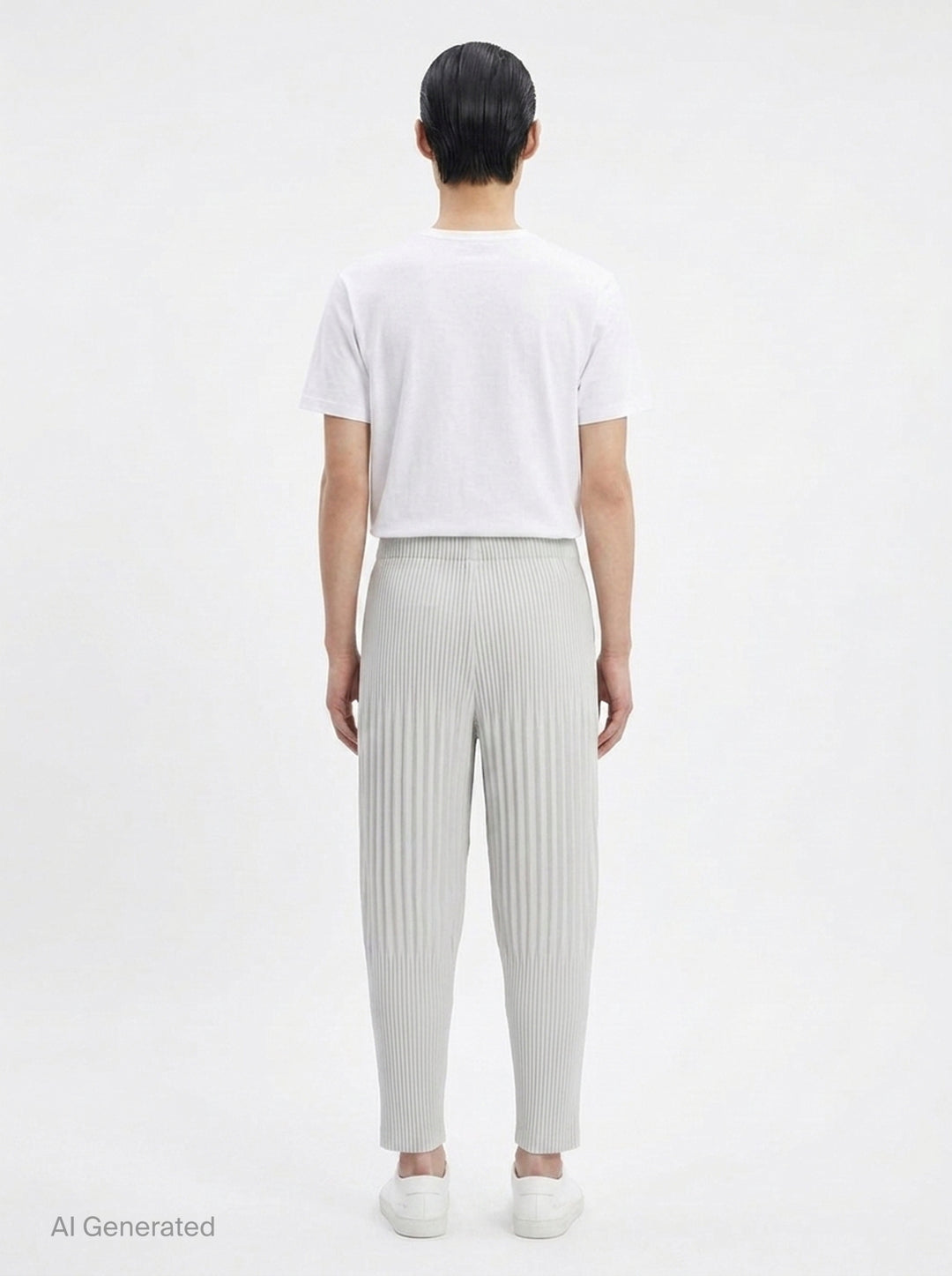 Fluffy Pleated Pants | Homme Plissé Issey Miyake | Club21 - back