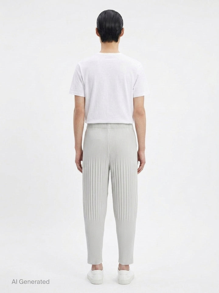 Fluffy Pleated Pants | Homme Plissé Issey Miyake | Club21 - back