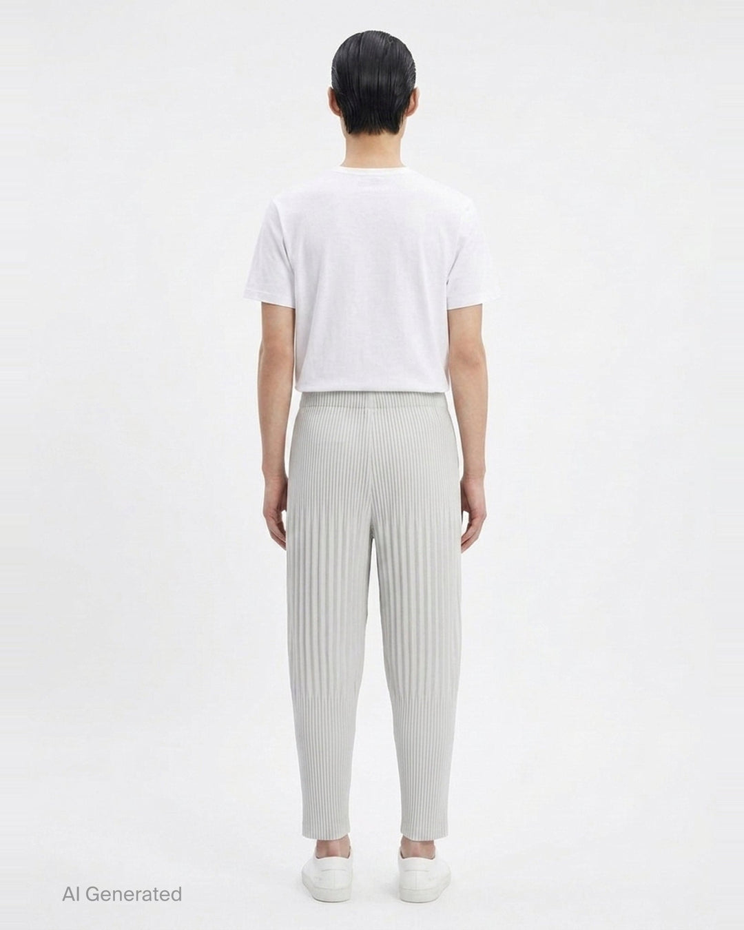Fluffy Pleated Pants | Homme Plissé Issey Miyake | Club21 - back