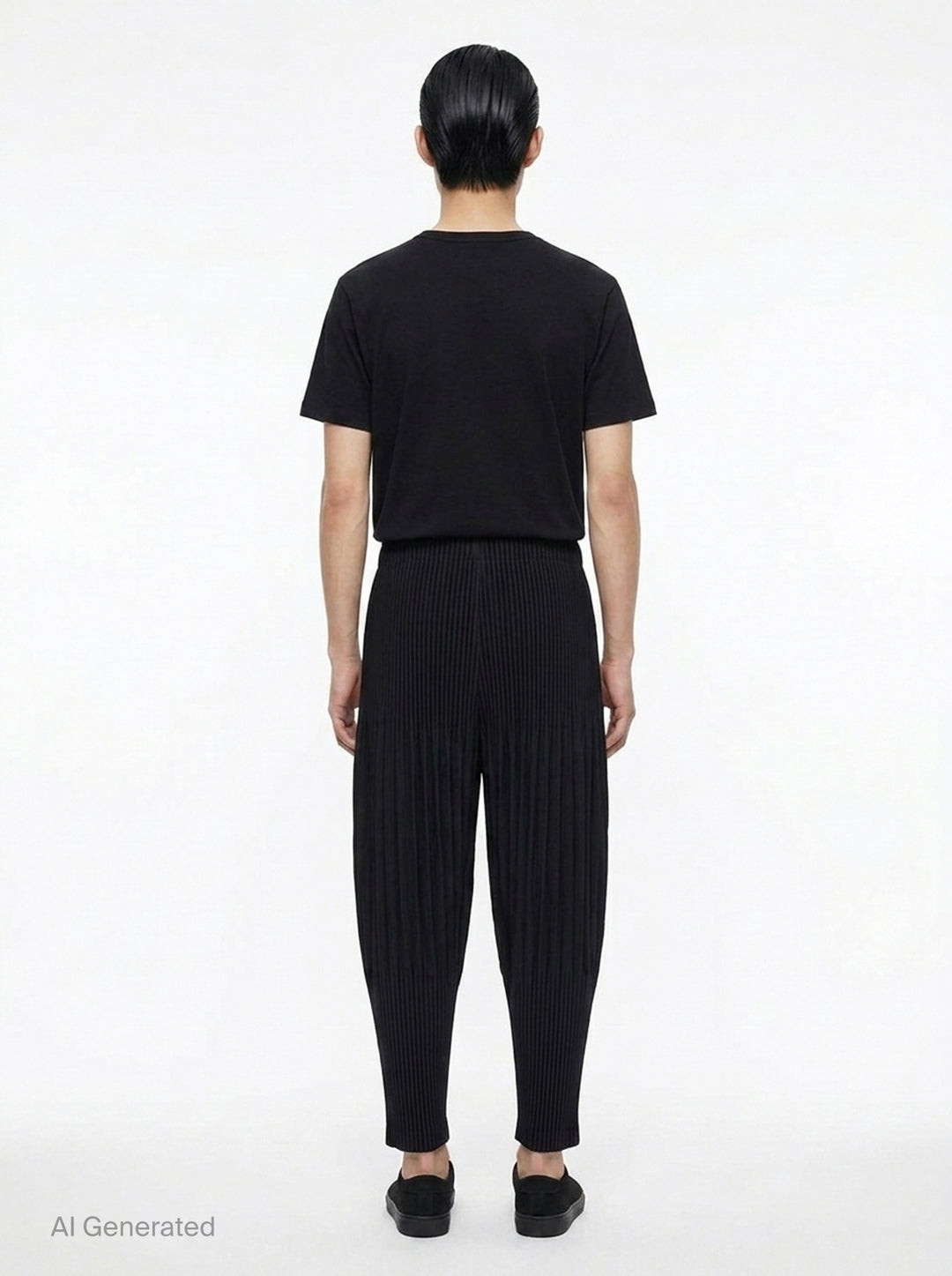 Fluffy Pleated Pants | Homme Plissé Issey Miyake | Club21 - back
